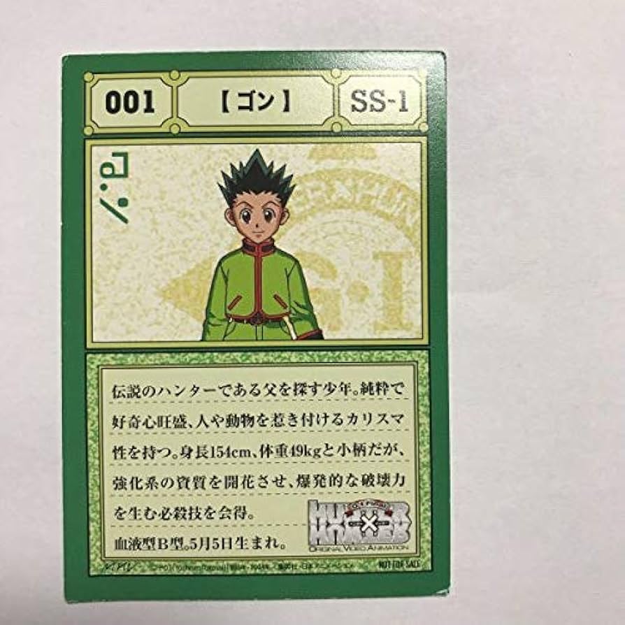 Amazon.co.jp: 交渉歓迎 cas4 ハンターハンター カード グリード